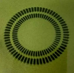 Customized Multipoles Ultrathin Rubber Encoder Magnet Ring 32 64 128 Poles Encode Magnet for Ichaus 128 Chip Encoder Robot
