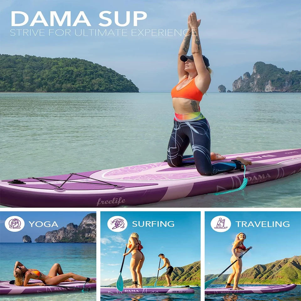 DAMA インフレータブルパドルボード スタンドアップ Amazon | DAMA 空気注入式スタンドアップパドルボード 大人用