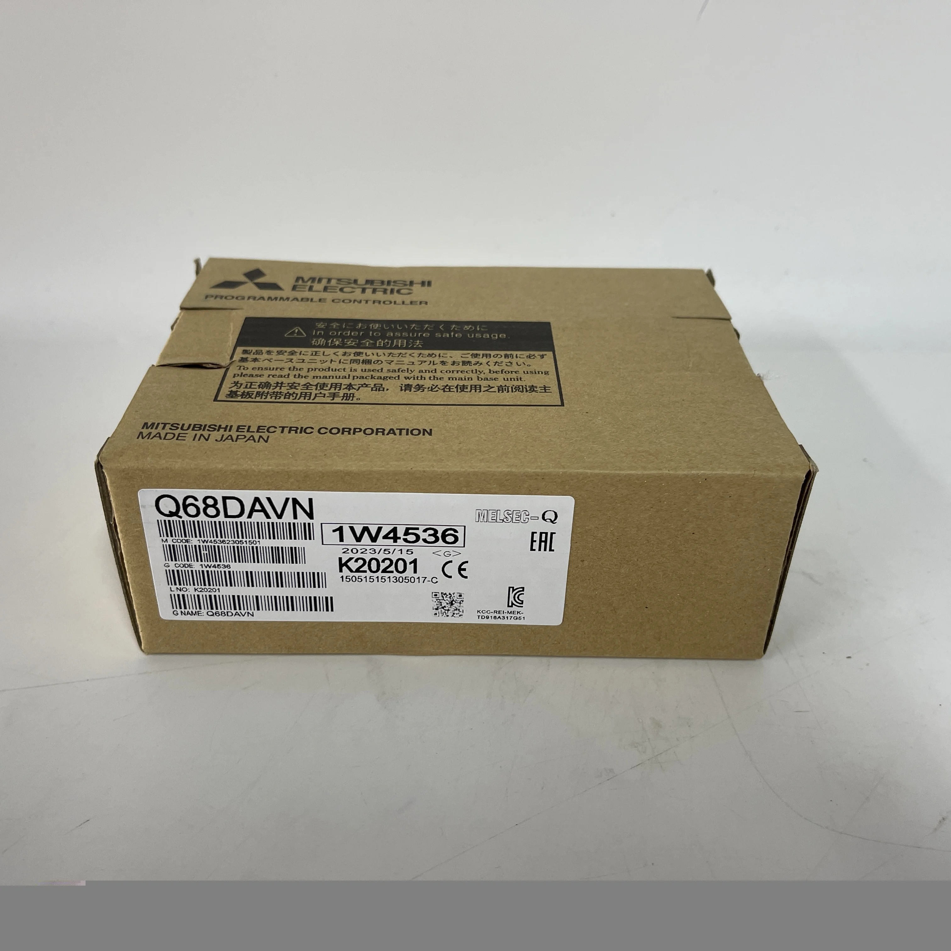 MITSUBISHI PLC Analog Input Module Q Series Q68DAVN