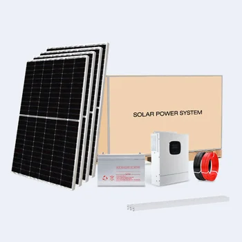 Home Use PERC Solar Panel System 550W Max  Power Half Cell IBC Type Monocrystalline Silicon for Solar Energy