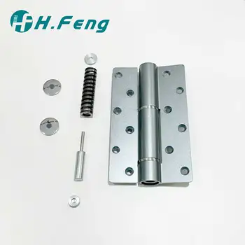 4-Pack Stainless Steel Butterfly Screen Door Hinges With Automatic Closing Spring