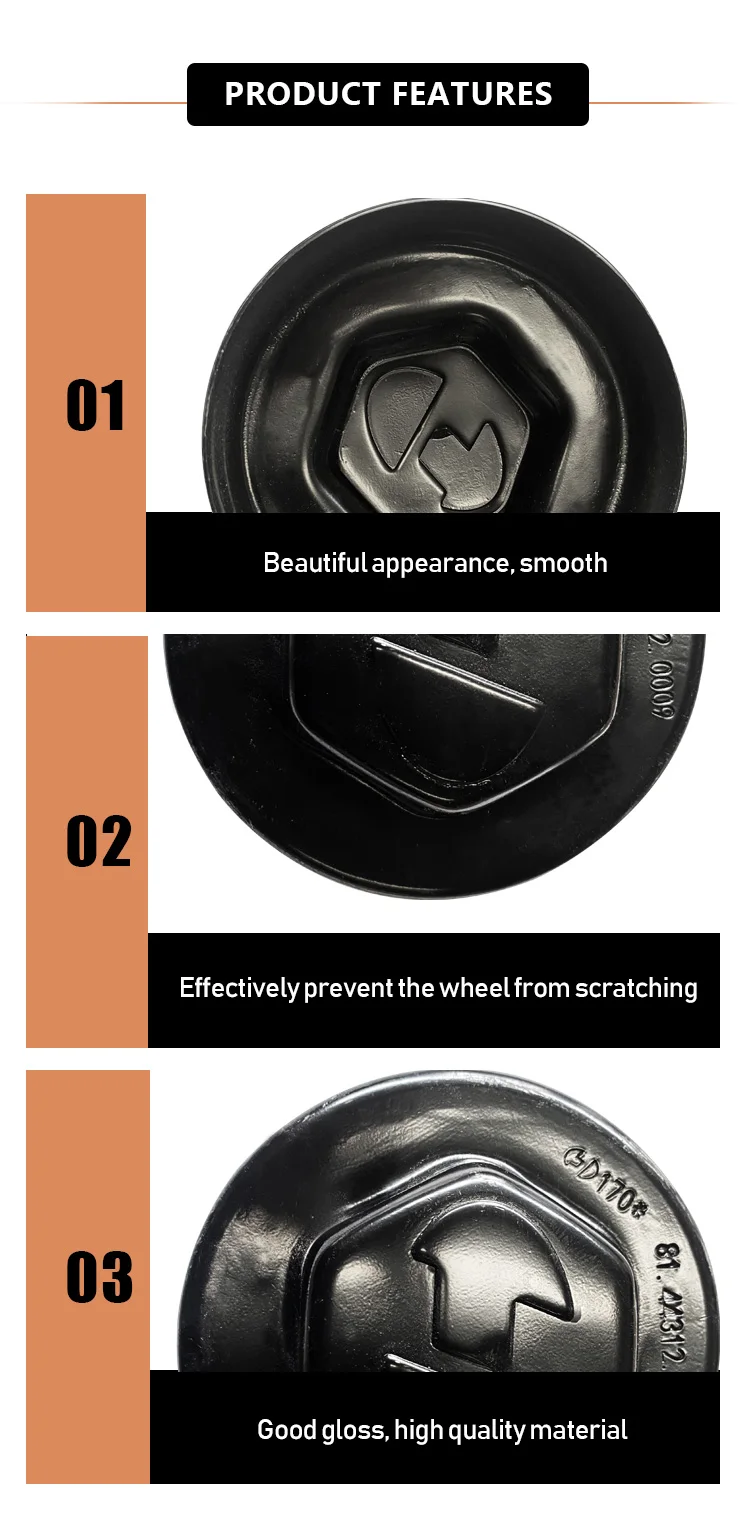 Custom Steel Trailer Hub Cap 81.44312.0009 Truck Center Forklift Wheel