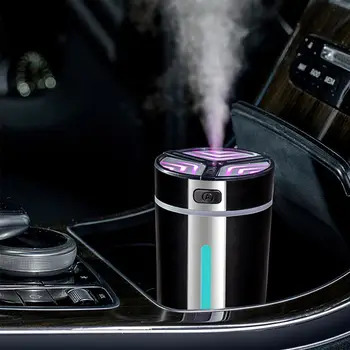 Wireless Car Air Humidifier Timing Auto-off USB Diffuser 300ml Portable Car Humidification Mist Maker Equipment for Bedside