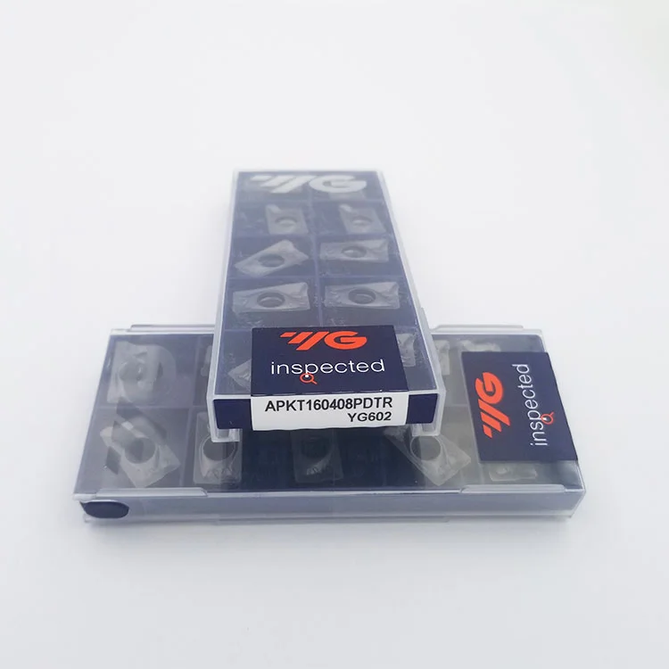 Original Yg1 Cnc Carbide Indexable Insert Apkt160408pdtr Yg602 Buy