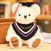 White academic cap-20 cm