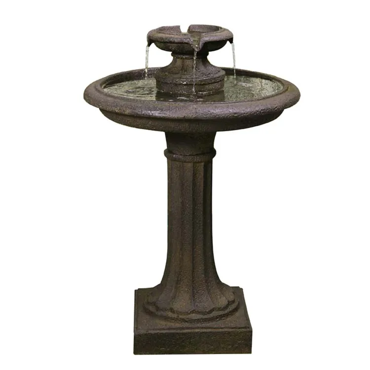 Schist Rock Water Feature Garden LED Fountain Cascading Fall Waterfall Outdoor