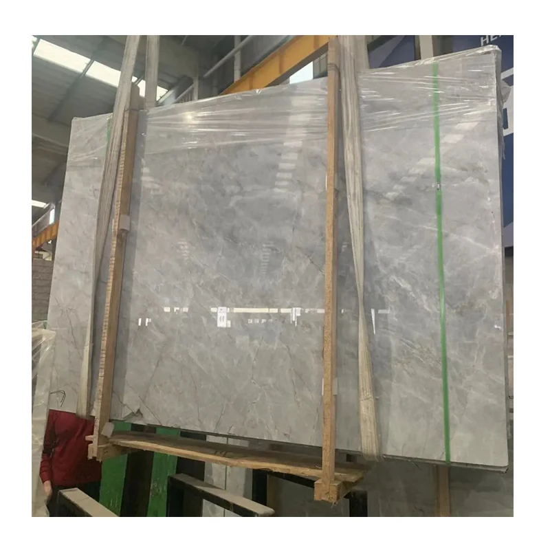 Hochwertiger Van-Gogh-Granit in Grau für Bodenbeläge und Wanddekoration im Innenbereich sowie helle graue Granit-Arbeitsplatten für Küchen zu Hause