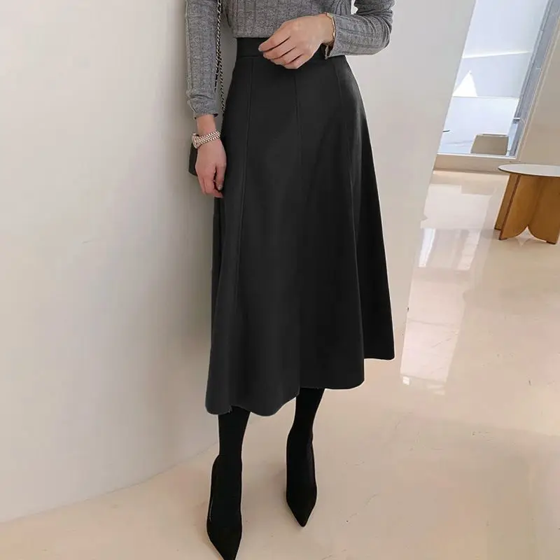 Leather Skirt Side Profile View