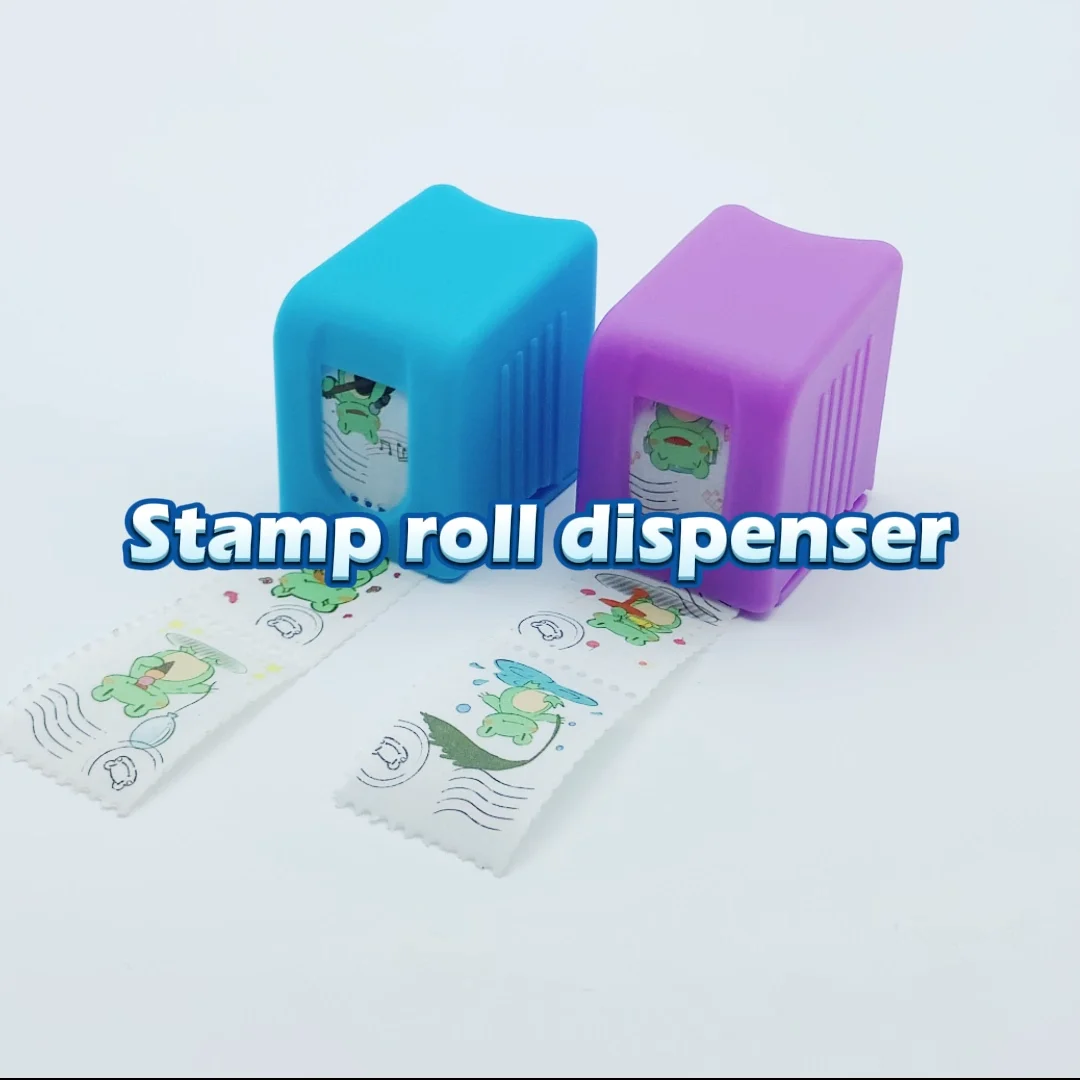 Factory Direct Sale Stamp Dispenser Storage Box Stamp Roll Holder