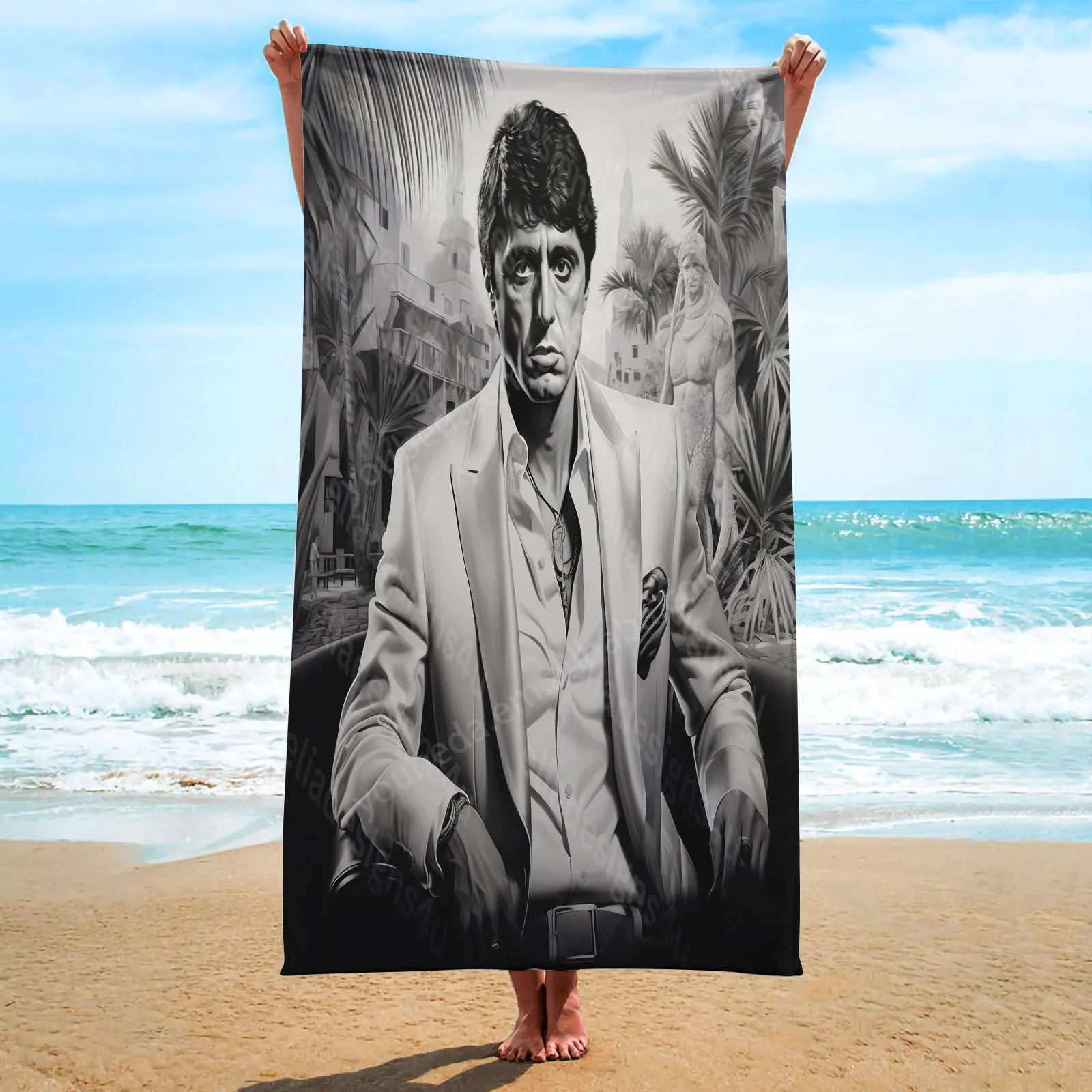 Serviettes De Bain Scarface Serviette De Spa Pour Hôtel De