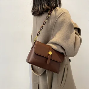 Retro Small Bag Female Autumn New Bucket Bag Shoulder Messenger Female Bag