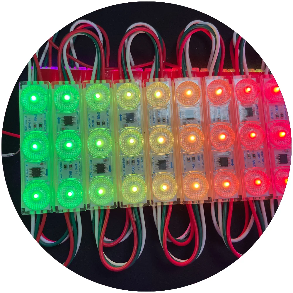 Super Brightness RGBW AC Diffuse Injection Led Modules for Light Advertising and Backlighting