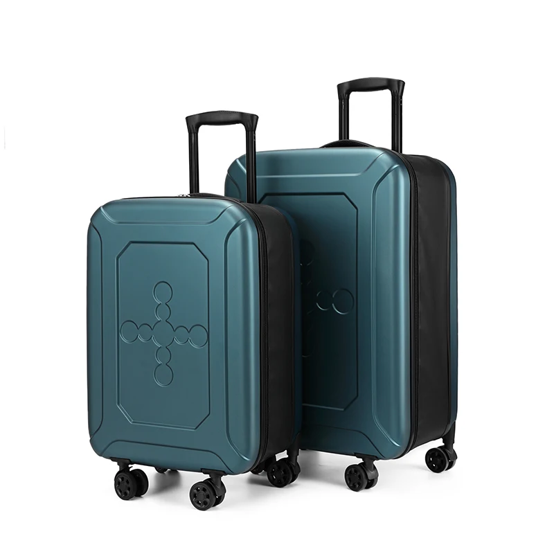 Code Lock PC Foldable Suitcase for Travel Luggage Case With Polyester Lightweight Foldable Suitcase Luggage Bag