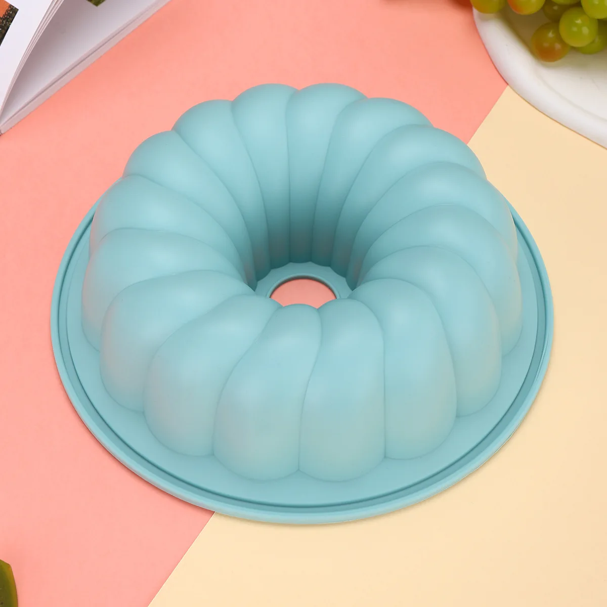 High Temperature Resistant Single-Hole Pumpkin Silicone Cake Mold DIY Handmade Baking Tools for Chocolate Pudding manufacture