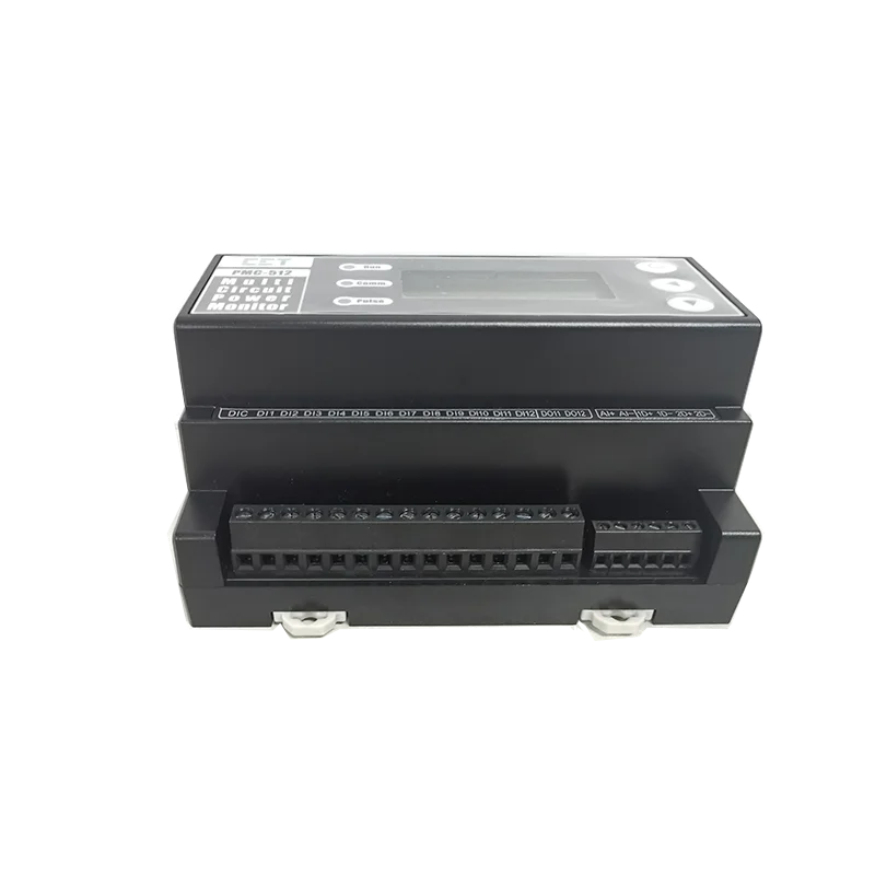 CET PMC-512A 35mm Din Rail 3 Phase Multi Channel Circuits Energy Electric Meter With 2*RS485 Modbus