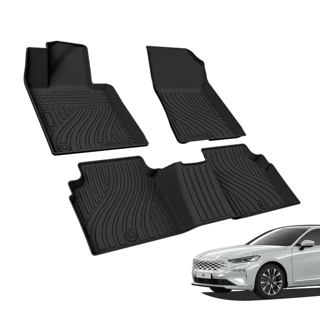 Custom fit waterproof tpe sound insulation waterproof 3d car floor mats noise reduction ultra car mats for