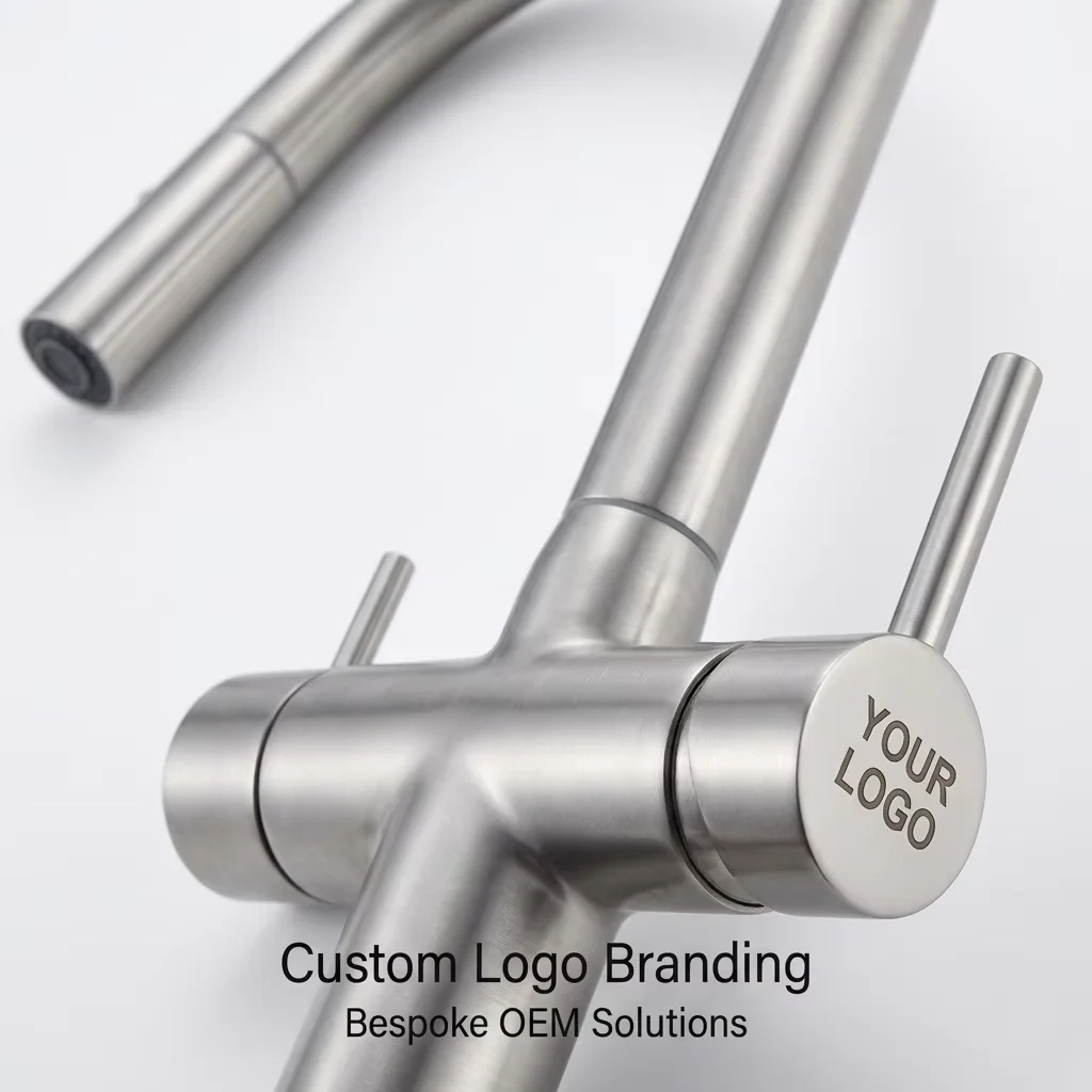 3 way filter kitchen faucet control mechanism
