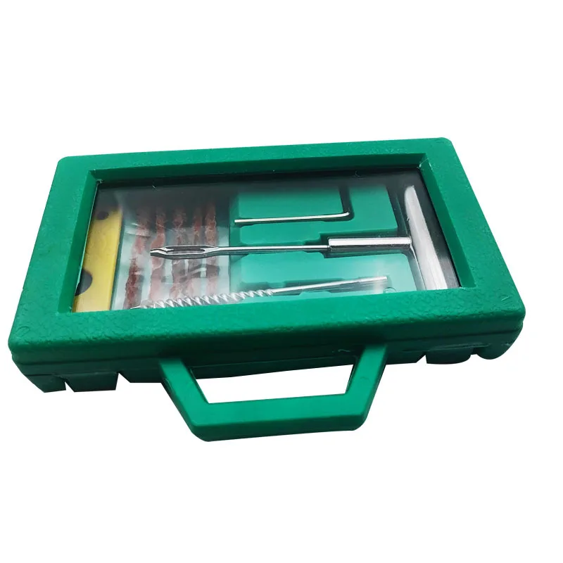 Hot Sale Car Tire Tool Kit Tire Repair Tool Box Tire Repair Awl Solid Repair Steel Needle Set