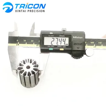 wholesale Factory Customizable size silicon steel laminated rotor 27.4 *12P high-speed rotor