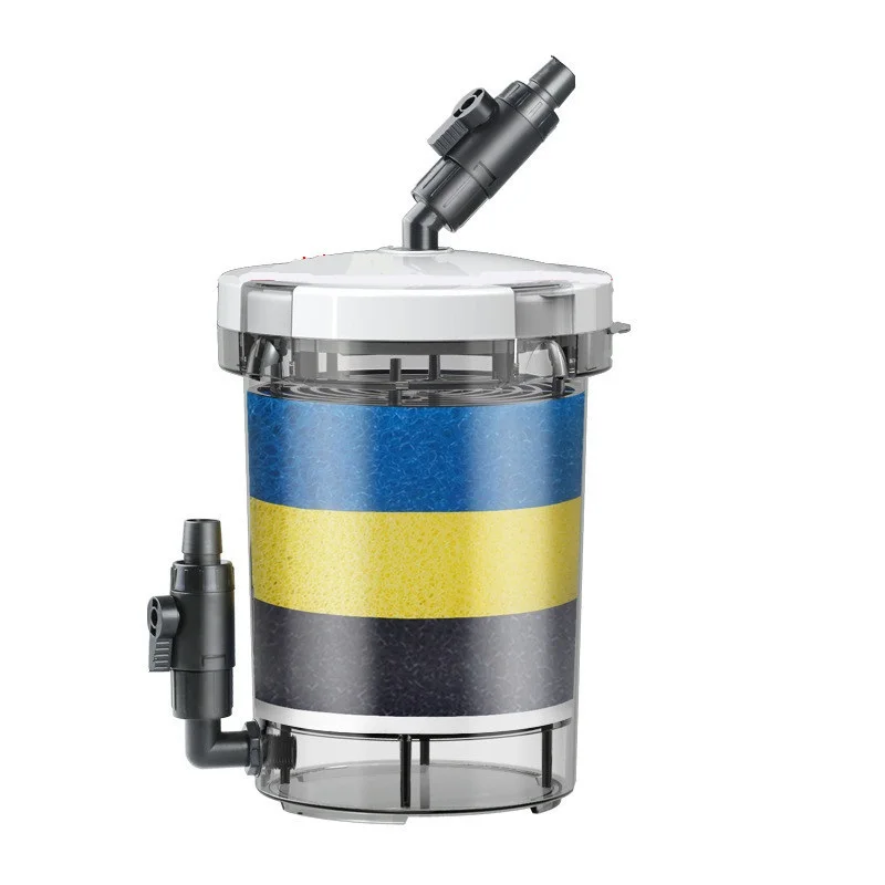 SUNSUN 5L Transparent Bucket Aquarium Filter Barrel Pre-filter - Eco ...