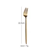 Dinner fork gold
