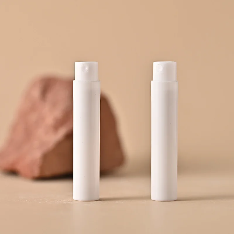 1.5ml 2ml空圧着ppプラスチックスプレー香水サンプルボトル空白クリア