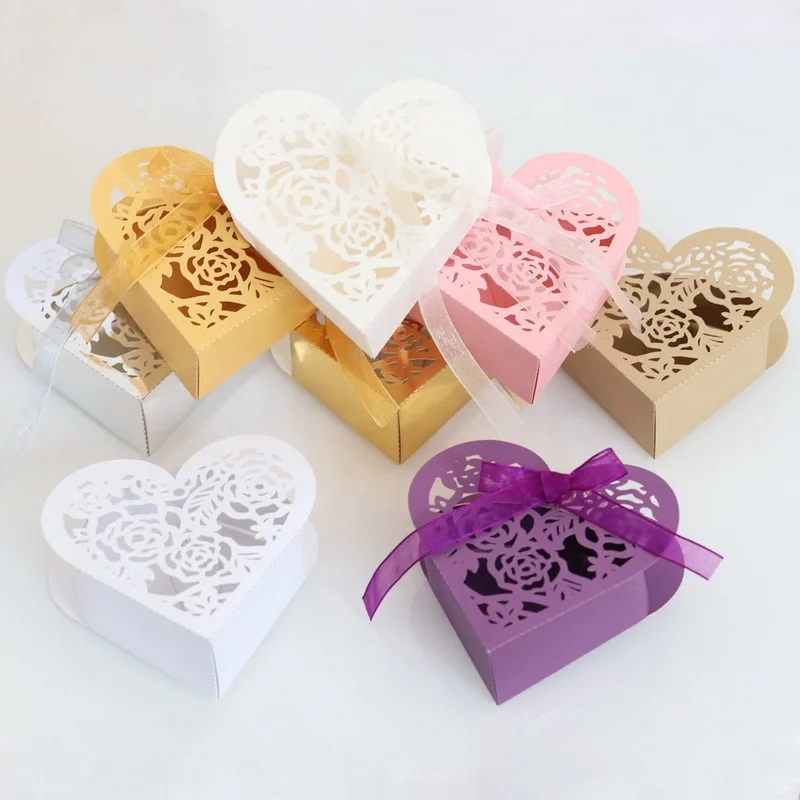 Creative Plastic Candy Box Wedding Vintage Chocolate Gift Box