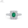 18K White Gold