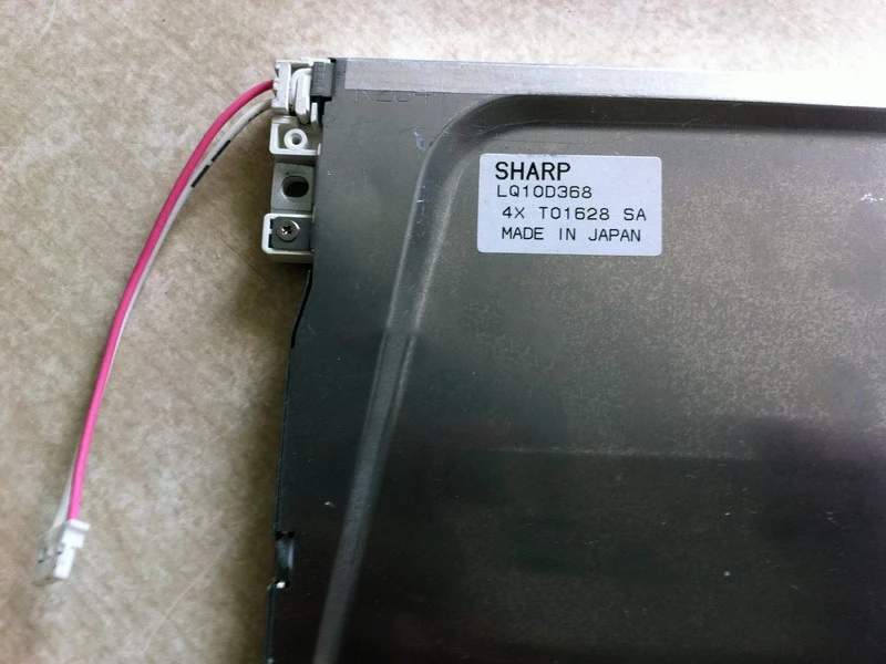 産業用液晶ディスプレイLQ10D368 SHARP 10.4液晶パネル解像度