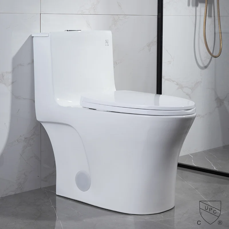 Project Upc One Piece Siphon Flush Toilet Sanitary Wares Bathroom