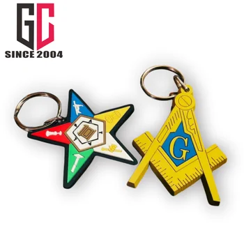 13 Years  Factory Custom Order of the Eastern Star Masonic Key Chain