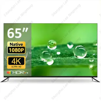 Cheap 4K LED Smart Flat Screen HDR WiFi Android 65 Inch Smart TV