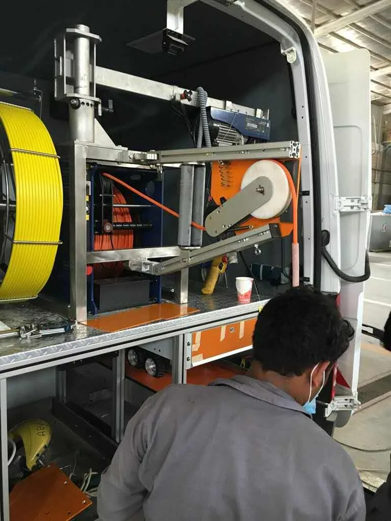 Cleaning Pipe Inspection Robot for DN300mm to 2000mm Aldi Pipe Sewer Drain Camera Pumbing Tools