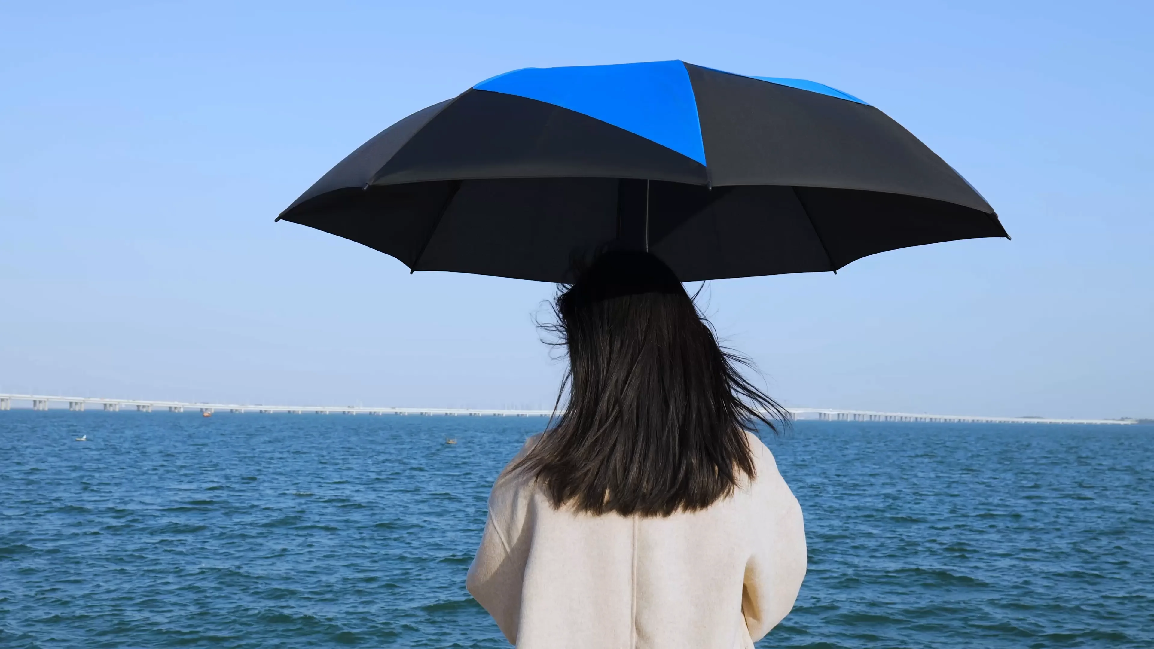 new invention oem premium windproof 2 fold umbrella big umbrella