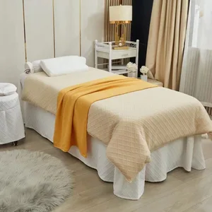 Factory Made Wholesale Bedding Set Luxury Beauty Salon Bedspread Set Spa Facial Bed Sheets Cover Sets