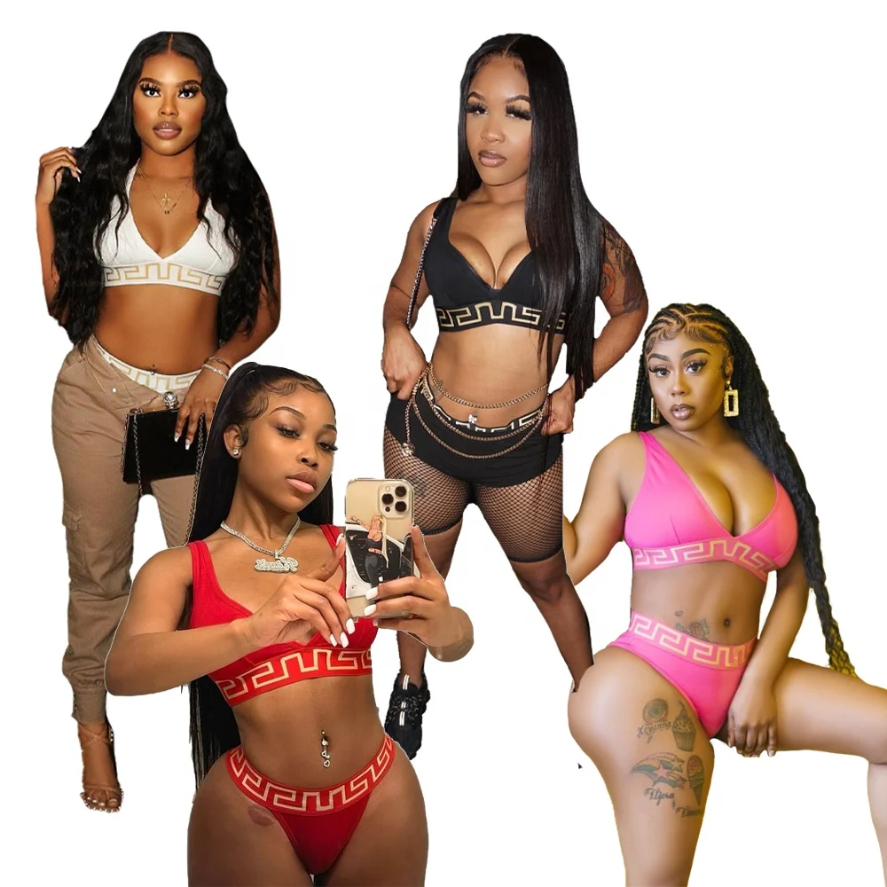 Three Piece Swimsuits Biker Short Sets 