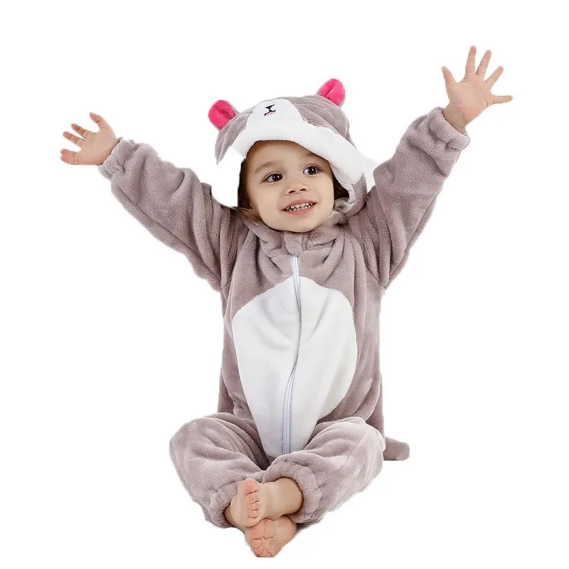 Производитель Ins мягкие для вечеринок в стиле аниме косплей из флиса для мальчиков и девочек; Комбинезон с капюшоном, комбинезон с капюшоном, одежда для сна