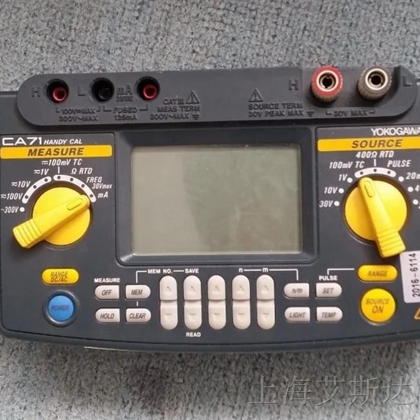 Source Stock Japan Yokogawa CA71 Portable Calibrator Multifunction