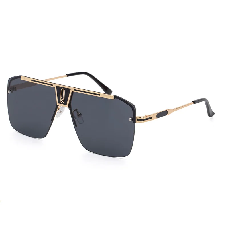 Summer Vintage Shades Retro Oversized Cool Square Heavy  display picture 2