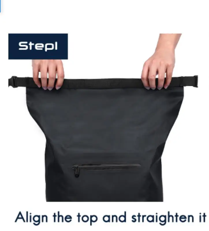 Oem Custom Logo Boating Hiking Kayak Water Proof Floating Roll Top Dry