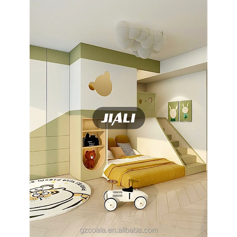 Latest Luxury Kids Interior Universal Design Durable Two Kids Boy ...