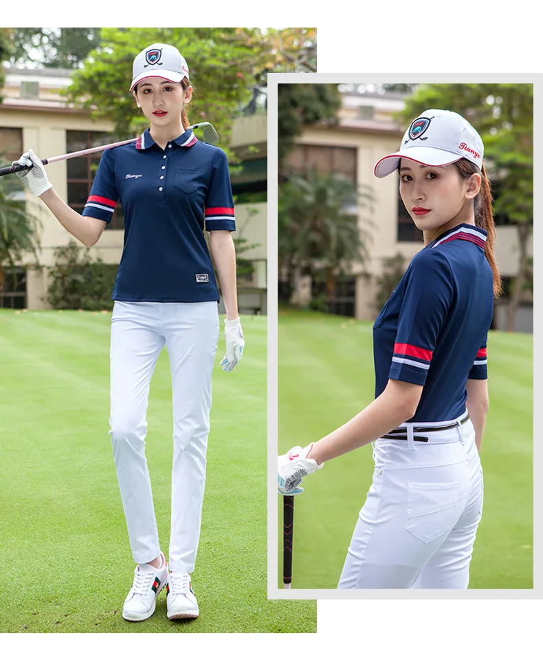 Summer SSV Golf Clothing Sports Fashion Short-sleeved T-shirt Golf