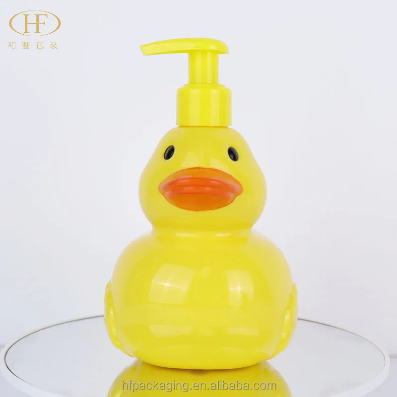 Empty Container 480ml 490ml 500ml Butterfly Duck Shaped Bottle Animal Soap Dispenser Shower Cleaning Lotion Soap Bottle