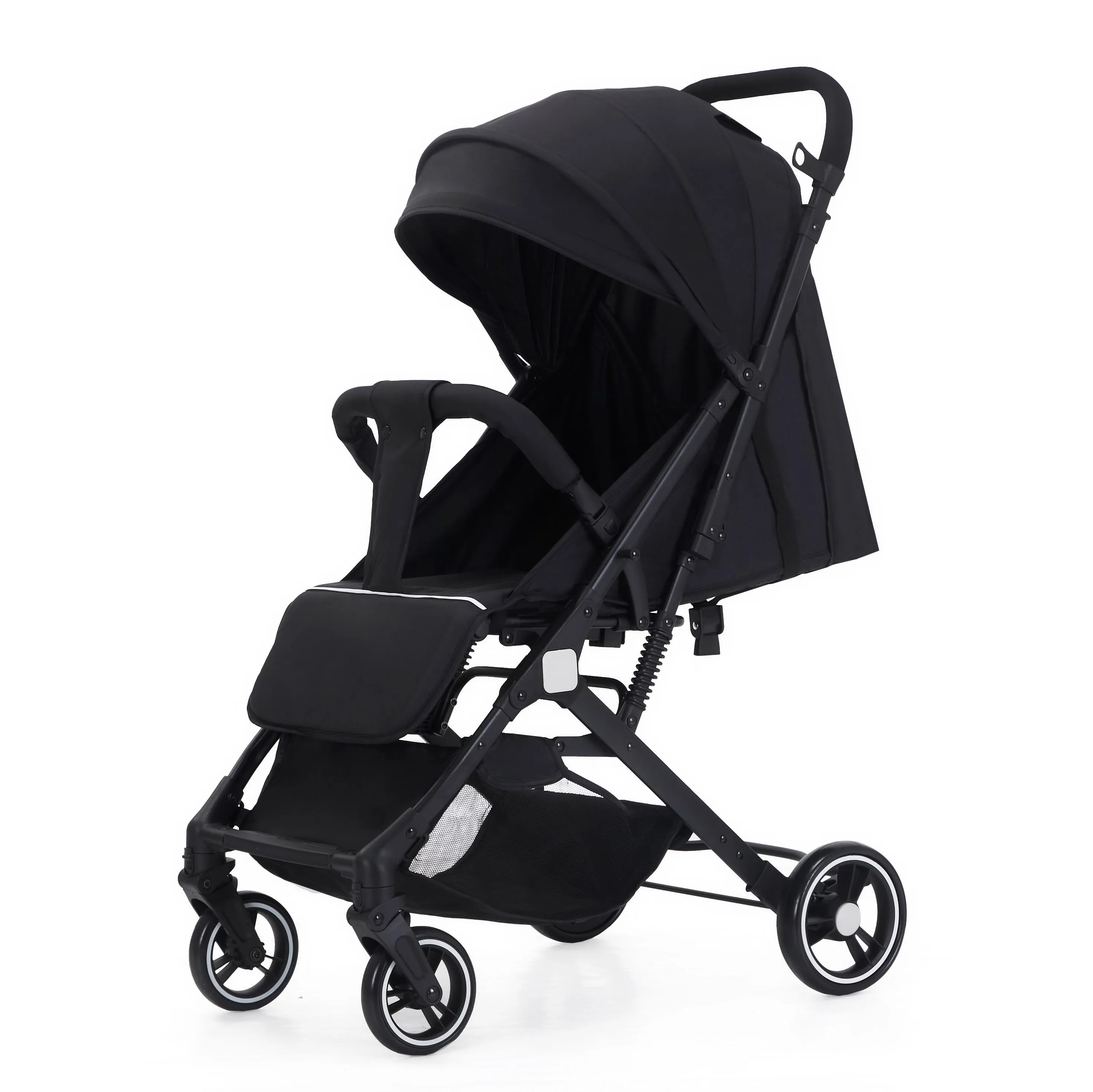 Easy to Fold Lightweight Baby Stroller Double Travel Stroller for Kids Iron Pipe Can Be Collected by One Hand Cheap Baby Pram