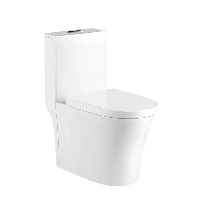 AIDI Modern Design Siphonic S-trap 300mm Bathroom Water Closet Ceramic One Piece Toilet