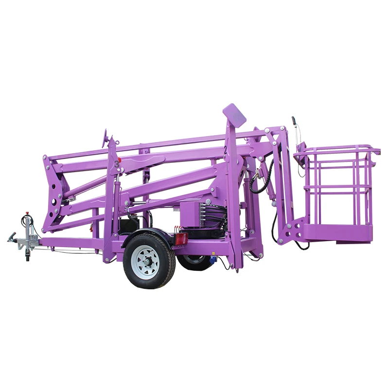 Towable Boom Lift With European Standards for Quick Towing