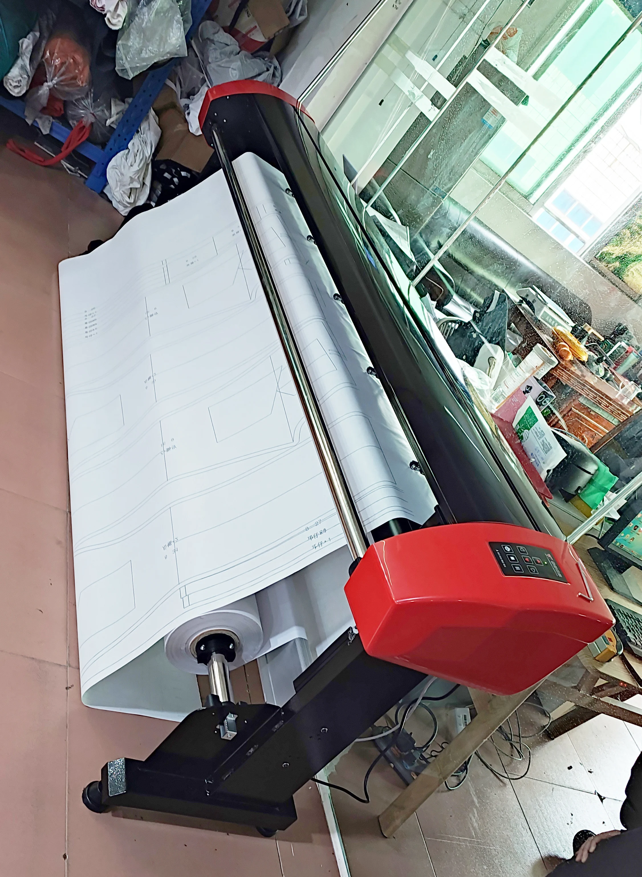 Alibaba.com: Garment CAD Printer, Inkjet Pattern Marker Cutter Plotter ...