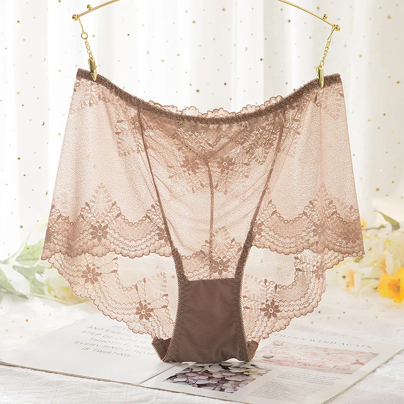 Hd339 120200 Jins] Big Yards Lace Underwear Sexy Female Nontrace