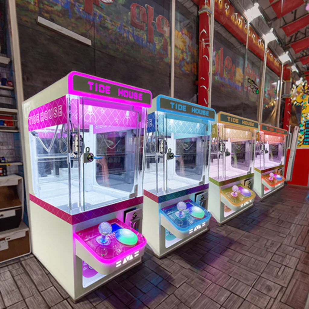 AMA Mini Arcade Machine a Griffes Coin Operated Games Small Claw Machine Table Top Mini Claw Machine for Sale
