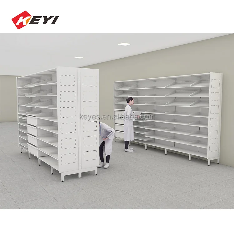 Pharmacy Store Display Medicine Storage Racks - Eco-friendly